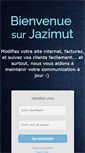 Mobile Screenshot of mon.jazimut.fr