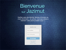 Tablet Screenshot of mon.jazimut.fr